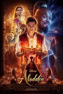 Aladdin The movie poster of Aladdin