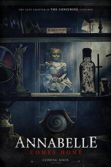 Annabelle Comes Home The movie poster of Annabelle Comes Home