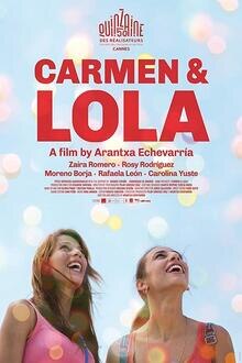 Carmen y Lola The movie poster of Carmen y Lola