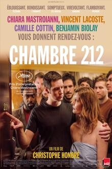 Chambre 212 The movie poster of Chambre 212