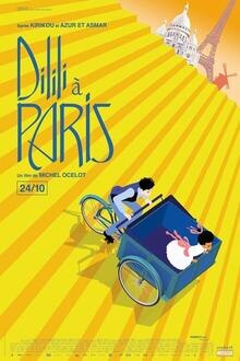 Dilili a Paris The movie poster of Dilili a Paris