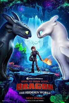 How to Train Your Dragon 3 The movie poster of How to Train Your Dragon 3