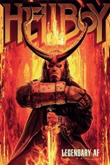 Hellboy The movie poster of Hellboy