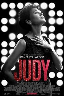 Judy The movie poster of Judy