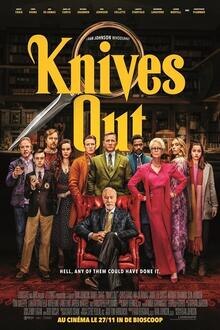 Knives Out The movie poster of Knives Out