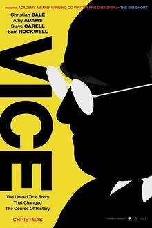 Vice The movie poster of Vice