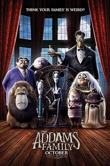 The Addams Family The movie poster of The Addams Family
