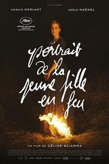 Portrait de la jeune fille en feu The movie poster of Portrait de la jeune fille en feu