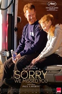 Sorry We Missed You The movie poster of Sorry We Missed You